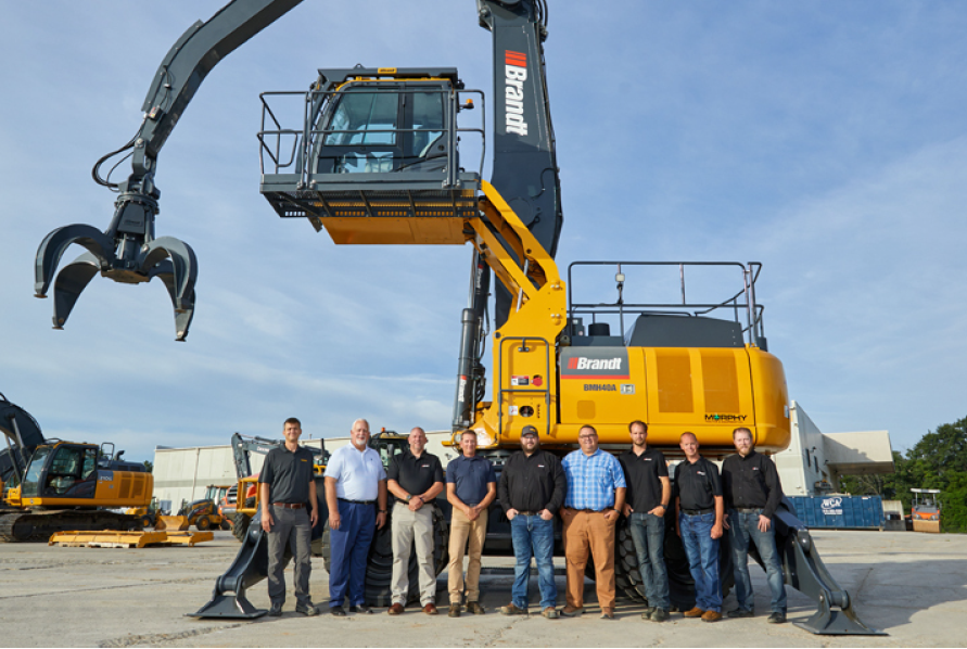 Brandt Partners with Murphy to bring Material Handler to Midwestern U.S.