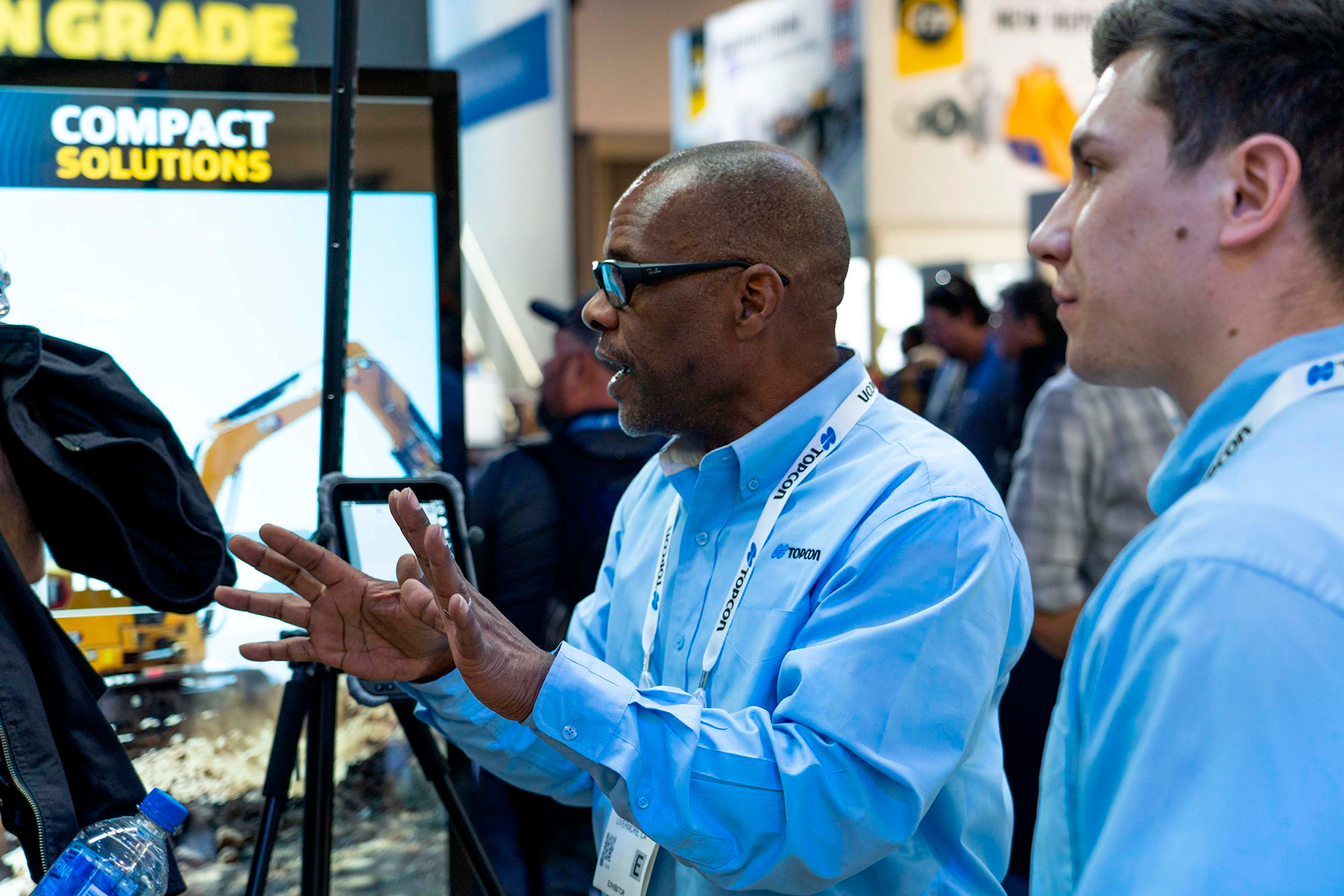 guys talking and teaching